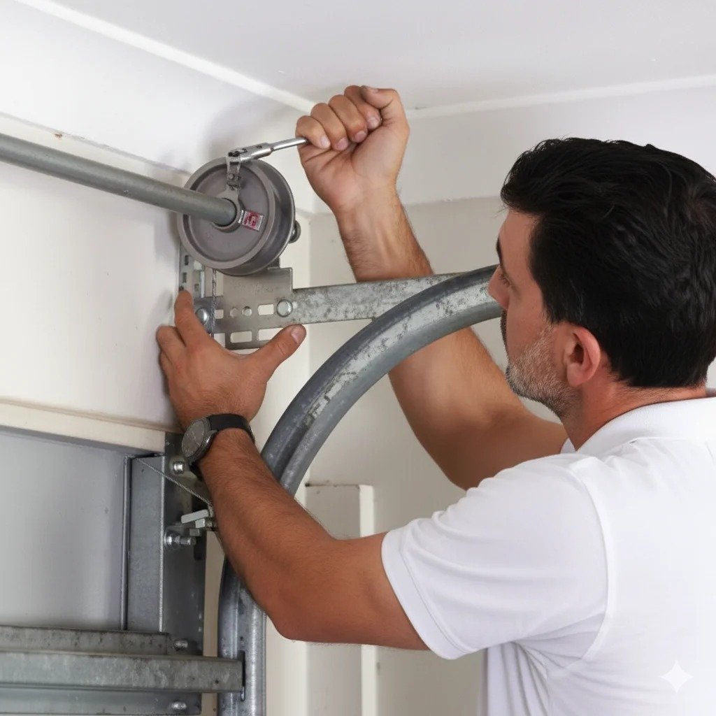 Garage door cable repair St. Petersburg