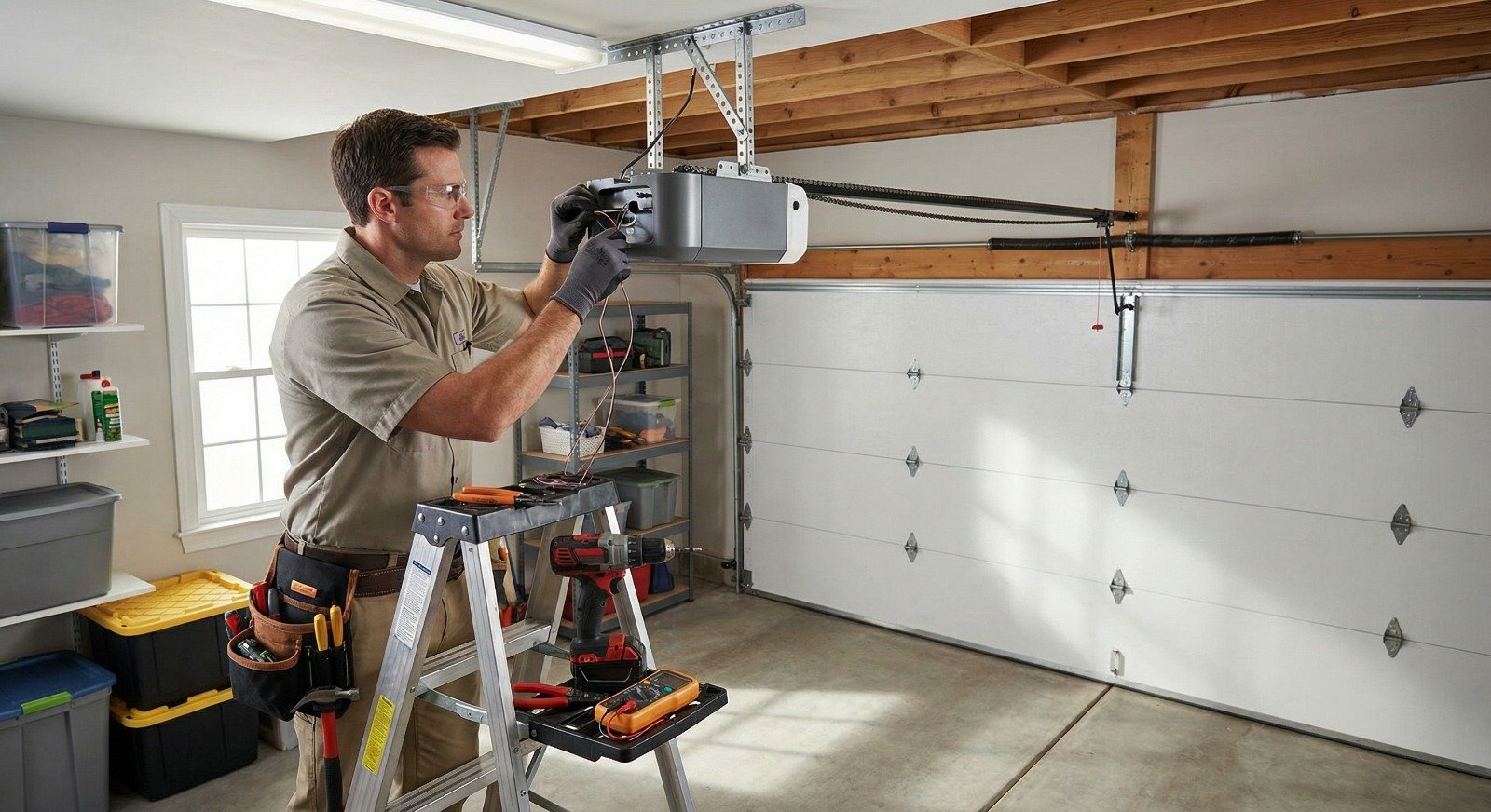 Garage door opener repair St. Petersburg
